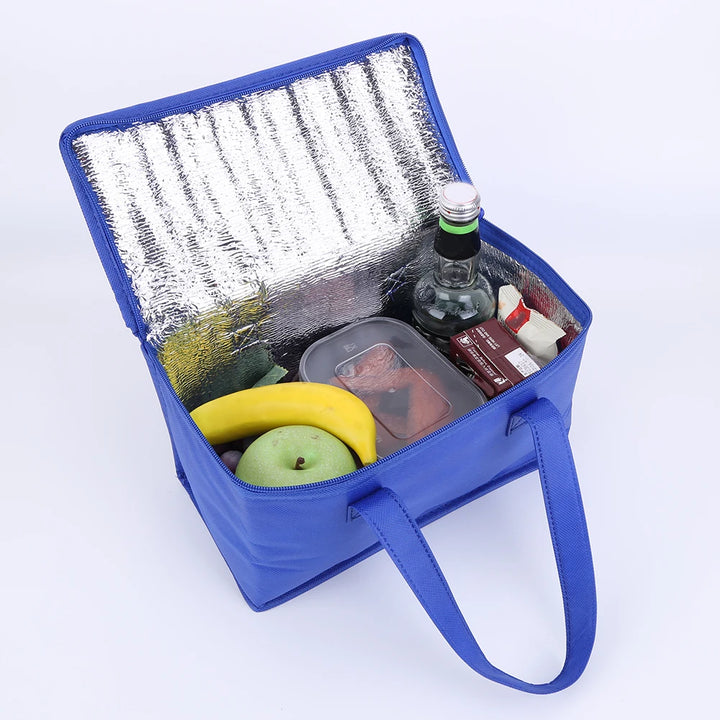 Thermal Cooler Bag - Portable Insulated Picnic Lunch Box, Beer and Drink Organizer