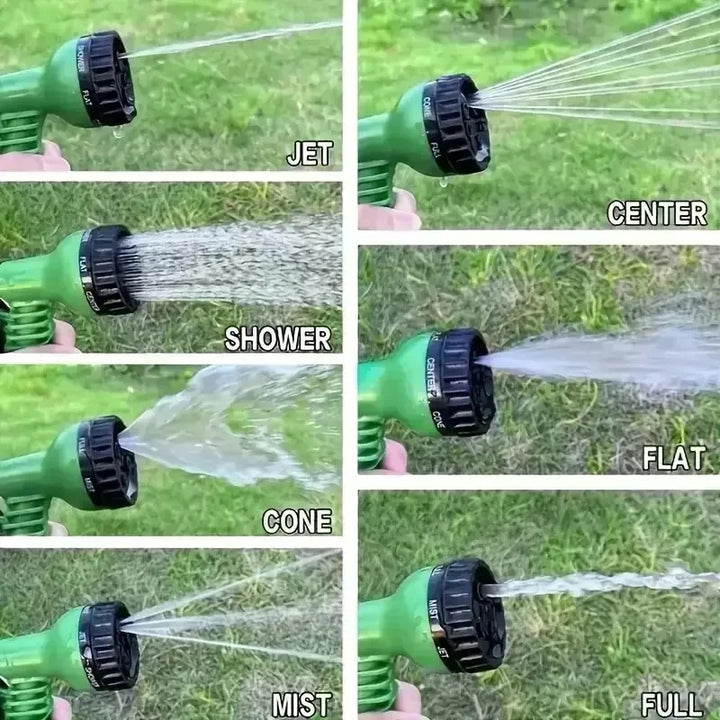 Expandable Garden Hose (25FT-200FT) - High-Pressure Watering and Car Wash Tool with Magic Water Pipes