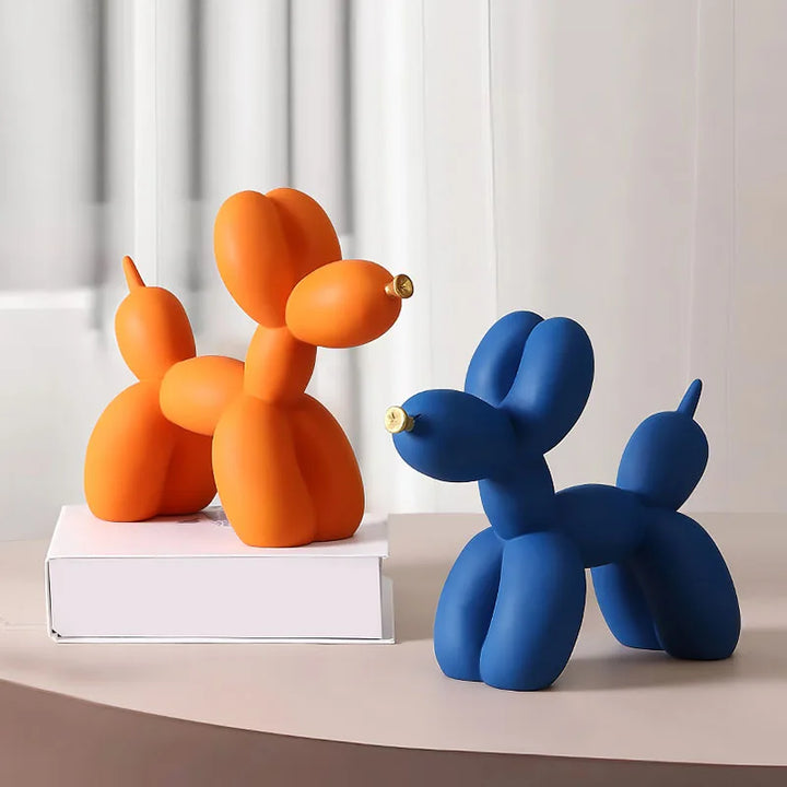 Nordic Balloon Dog Figurines Resin Home Decor Living Room Desktop Gifts