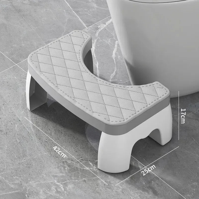 1 PCS Toilet Squat Stool | Non-slip Toilet Seat Stool | Portable Squat Stool | Home Adult Bathroom Accessories