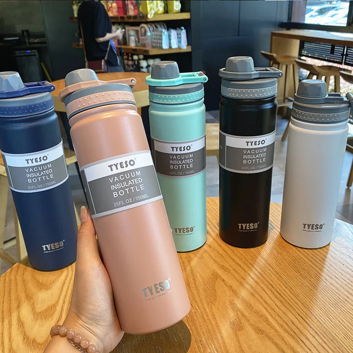 530/750ML Thermos Bottle | Stainless Steel Vacuum Flask Insulated Water, Tea, Coffee Bottle For Travel, School, Office | All Season Bottle