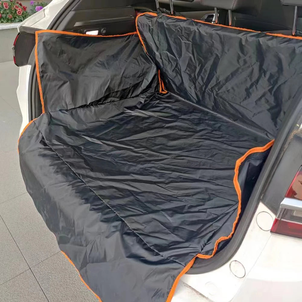 Waterproof Cargo Liner for Cars – Universal Fit Trunk Seat Cover | All-Season Rear Cargo Mat Protector
