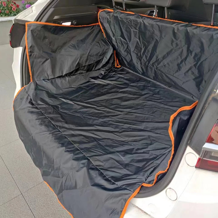 Waterproof Cargo Liner for Cars – Universal Fit Trunk Seat Cover | All-Season Rear Cargo Mat Protector