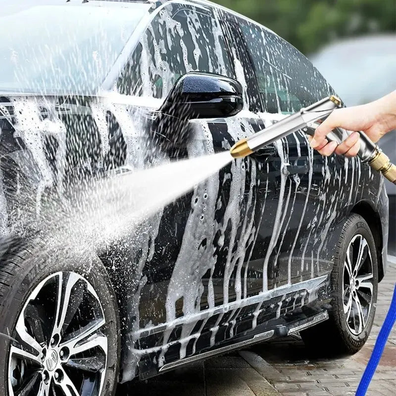 High Quality Flexible Expandable Garden Hose - High Pressure Nozzle Spray Washer for Car Wash