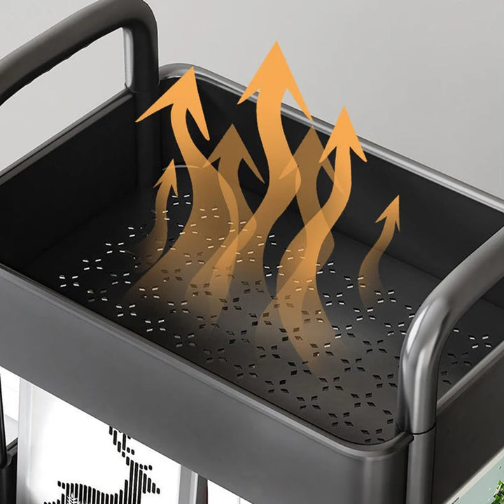 Trolley Rack Kitchen Floor Bedroom Multi-Layer Baby Snacks Mobile Bathroom Bathroom Storage Storage Rack