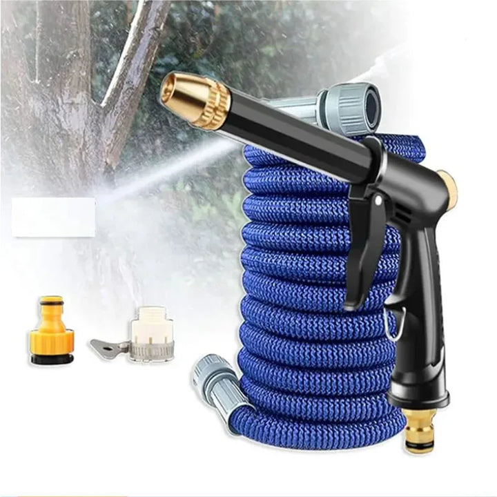 High Quality Flexible Expandable Garden Hose - High Pressure Nozzle Spray Washer for Car Wash