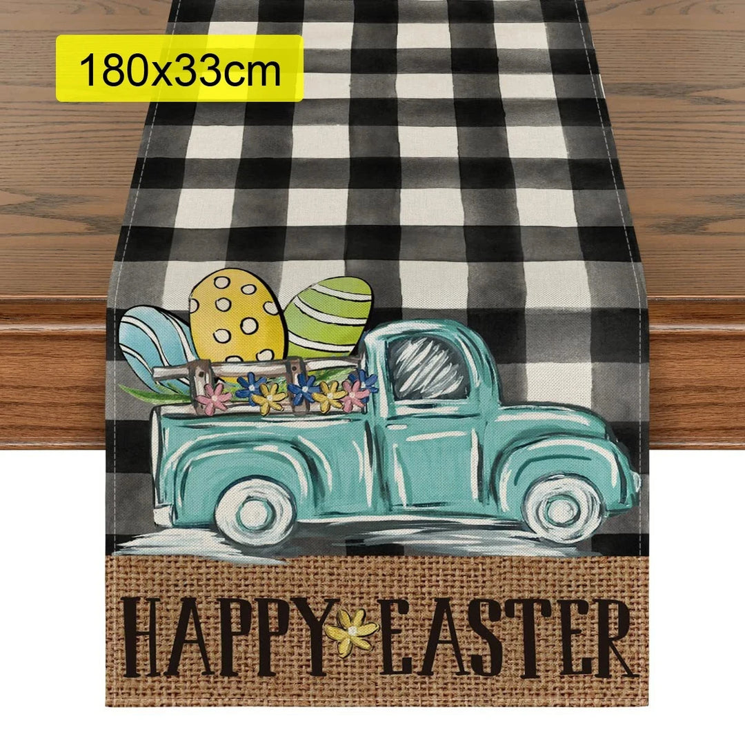 happy easter tablemats design