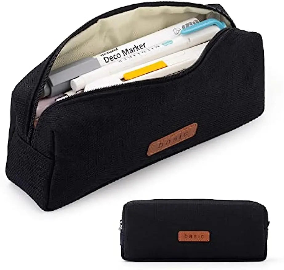 Canvas Pencil Case Student Pouch | Small Bag/ Pouch Office Stationery | Organizer For Girls & Boys