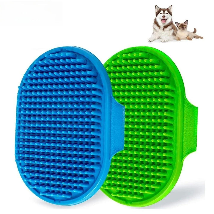 Pets Silicone Washing Glove Dog Cat Bath Brush Comb Rubber Glove Hair Grooming Massaging Kitchen Cleaning Gloves