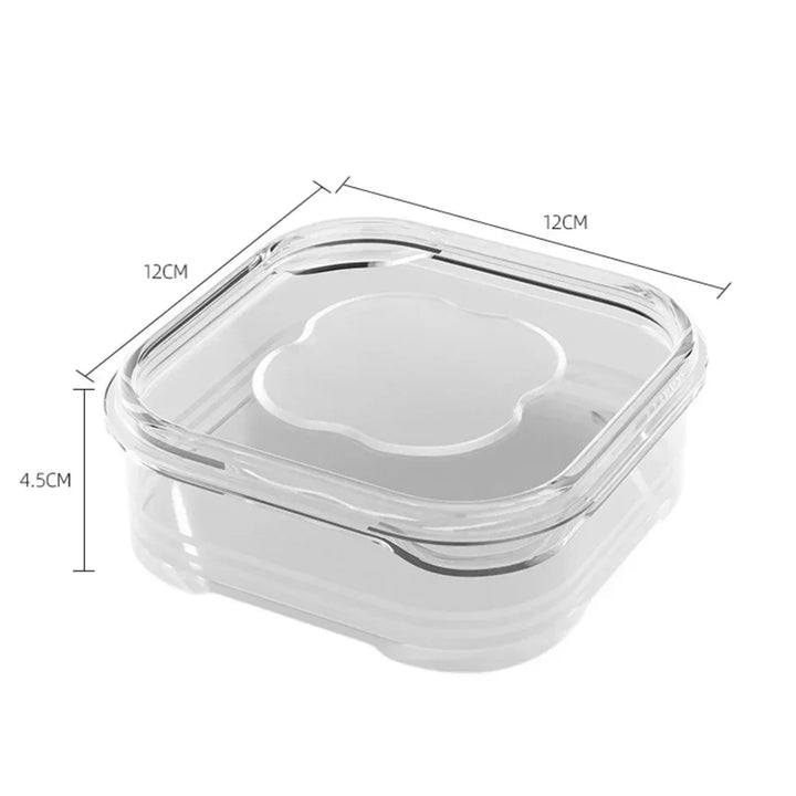 5/1Pcs Food Storage Containers With Lid Mini Transparent Fridge Meat Vegetable Fresh-Keeping Organizer Box For Kitchen Storage