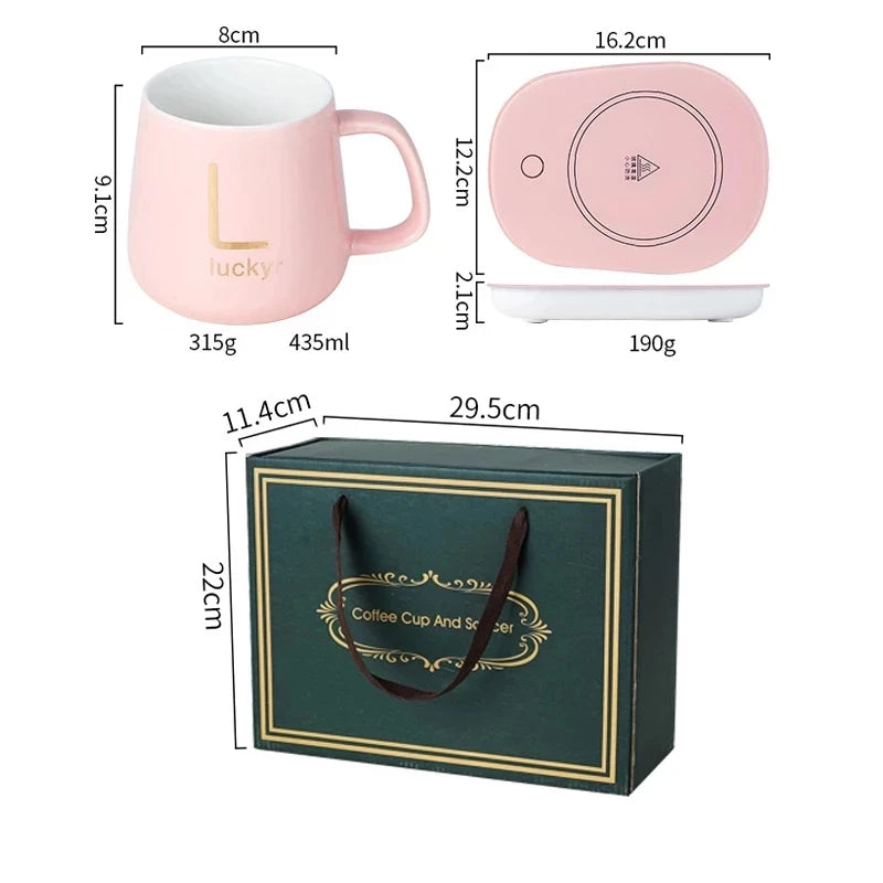 Coffee Mug Warmer Pad |Cup Heater Coaster |  USB Operated | Electric Mug Mat For Milk, Tea, Water Perfect For Home & Office Use | Constant Temperature Heating