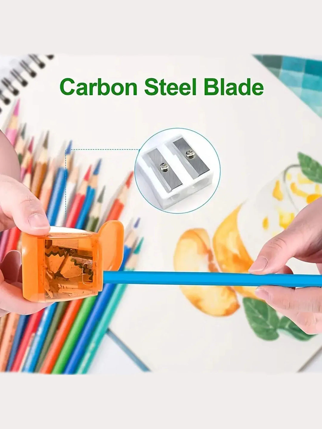 Dual Blade Pencil Sharpener For Children's School Supplies