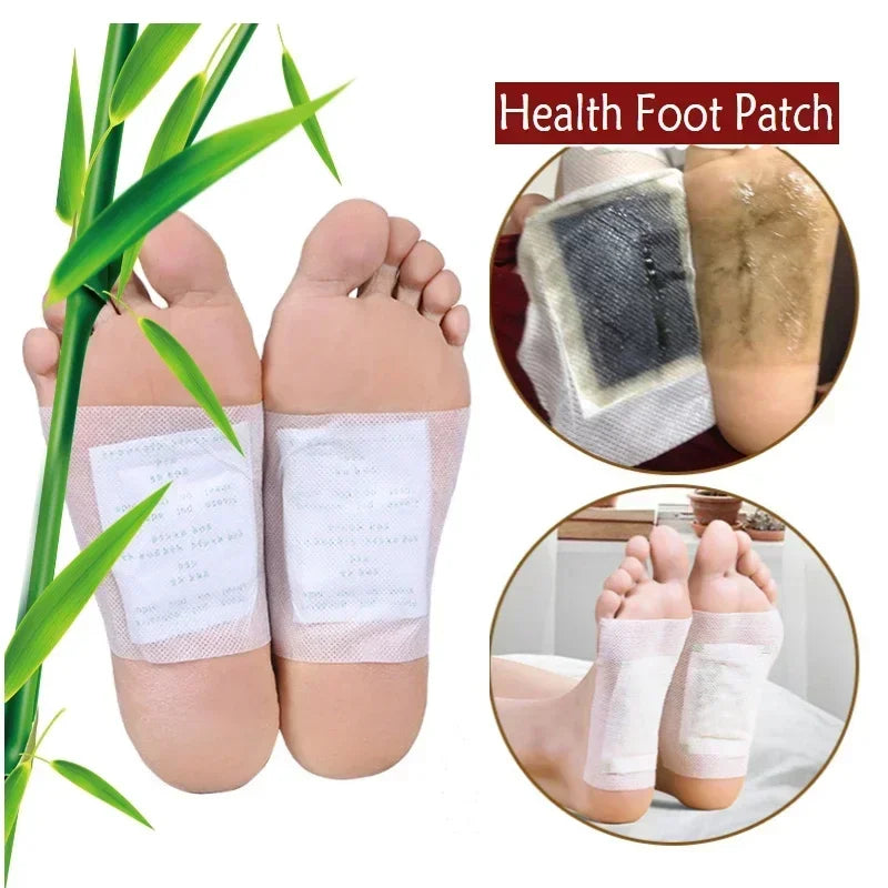 Korea Kinoki Cleansing Detox Leg Healthy Herbal Pads Feet Care Foot Spa Foot Care Dispel Dampness Sleep Well