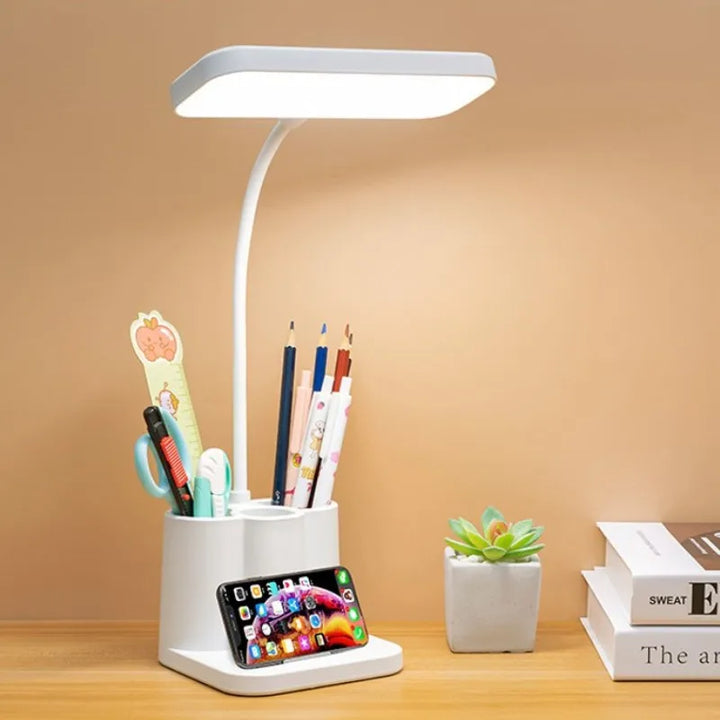 USB LED Desk Lamp - Eye Protection Night Light for Dormitory and Bedroom