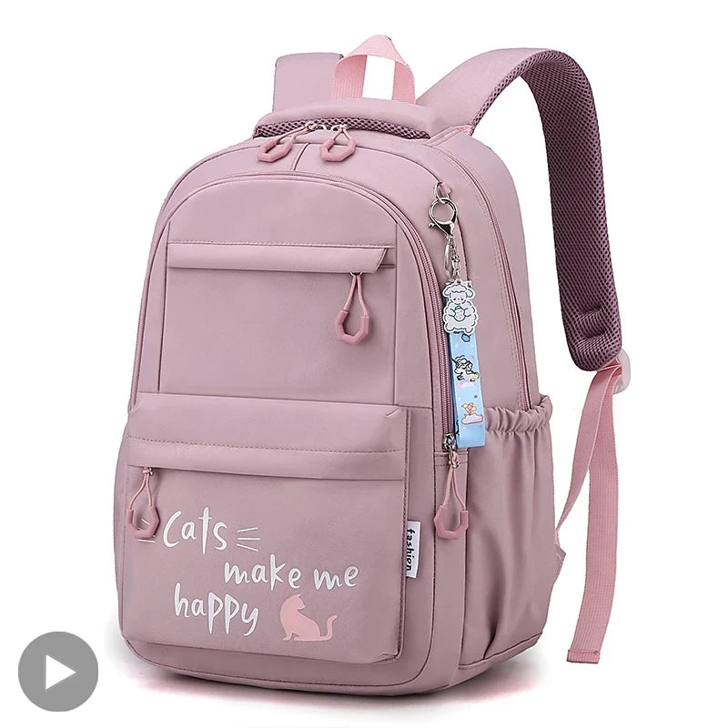 High Quality Girls School Bag Backpack | School Backpack For Primary High-Class Teens & Kids