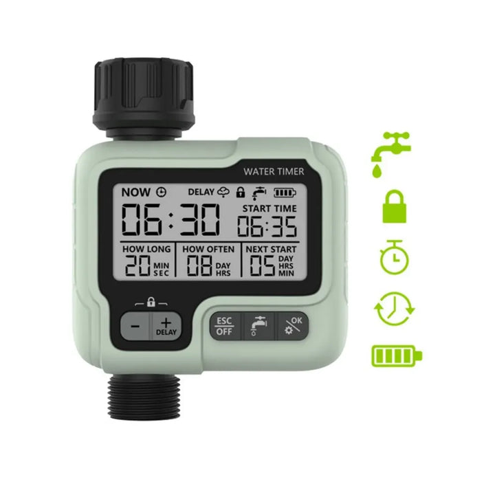 HCT-322 Automatic Digital Water Timer For Garden & Lawn Irrigation | Intelligent Sprinkler Used Outdoor to Save Water & Time