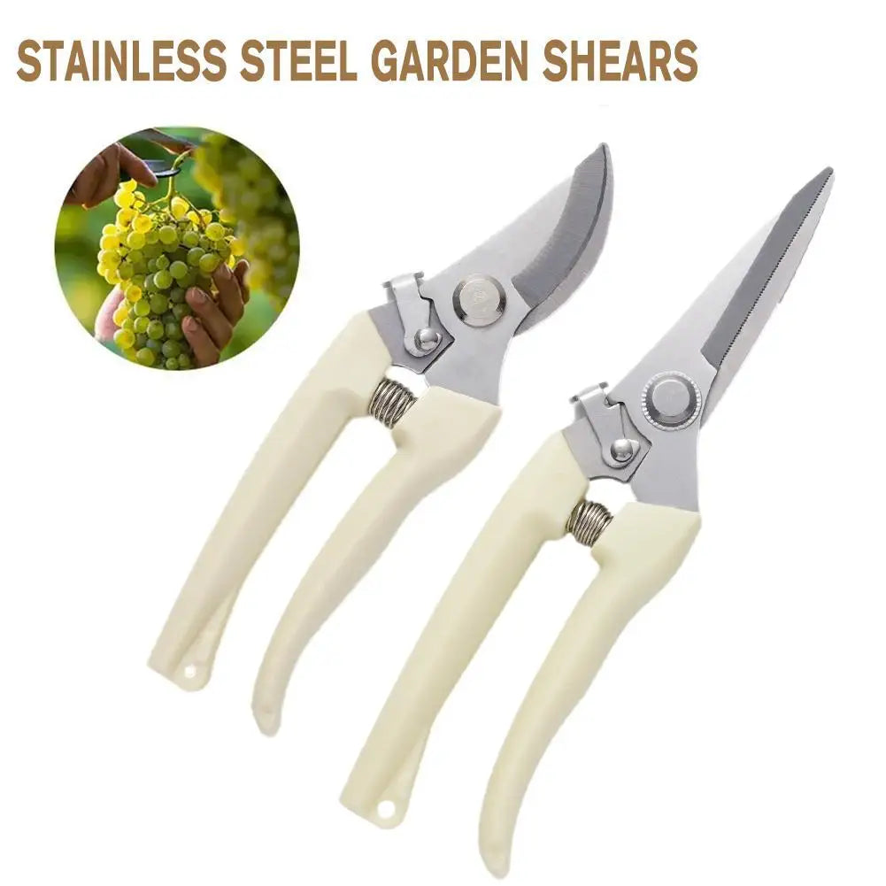 Steel Premium Hand Pruner | Gardening Shear Garden Clippers With Ergonomic | Garden Secateur Accessories Parts Handles Tool