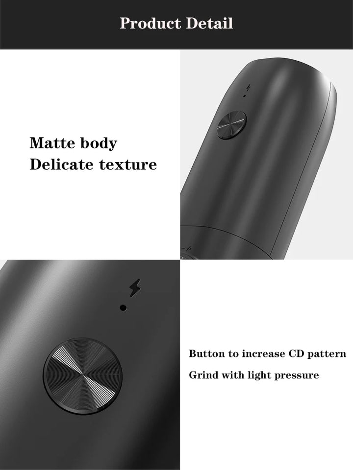 Salt Grinder with LED Light Product Detail