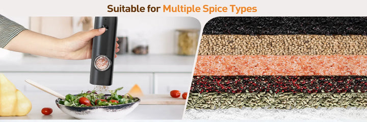 Salt Pepper Grinder Coarseness Adjustable