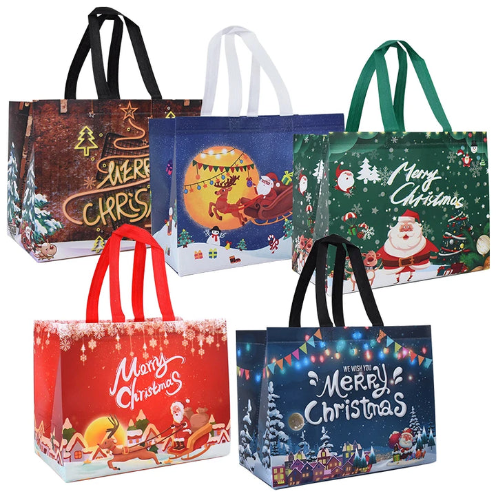 Santa Claus Christmas gift bags