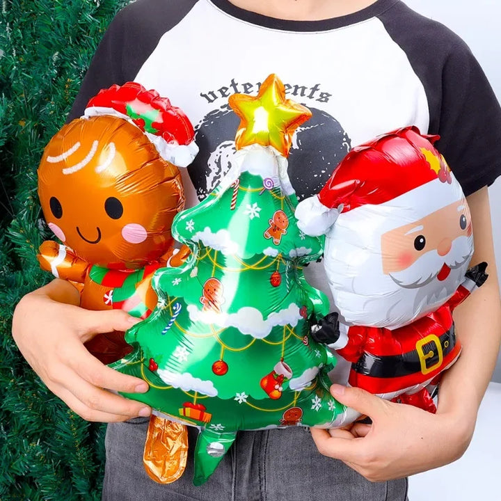 Santa Claus aluminum balloon for parties