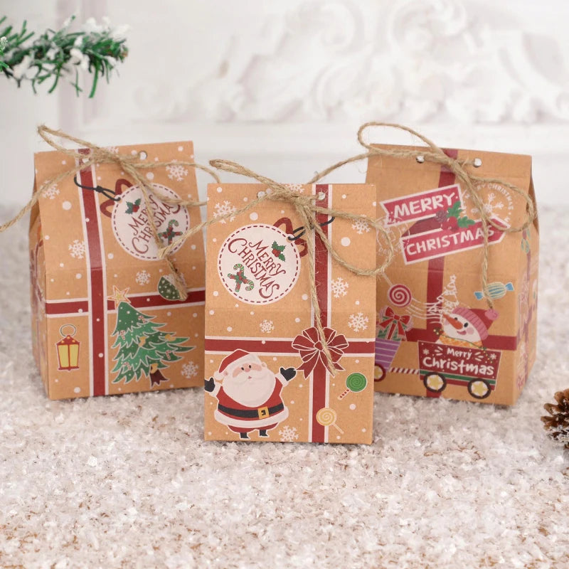 Santa Claus gift packaging boxes