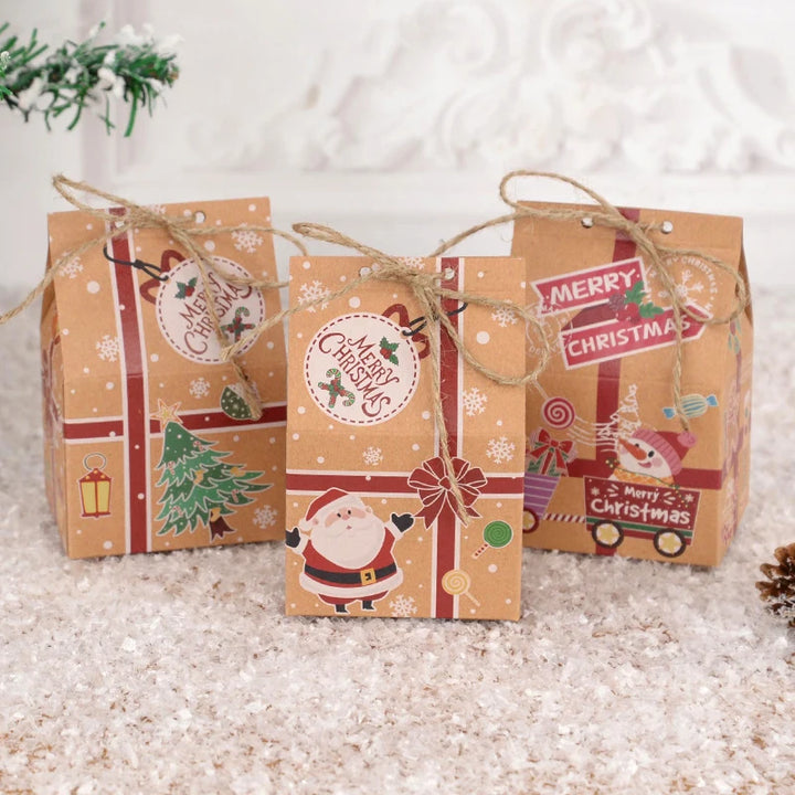 Santa Claus gift packaging boxes