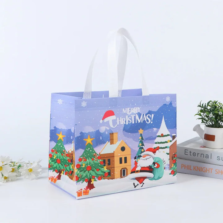 Santa Claus gifts packaging bag