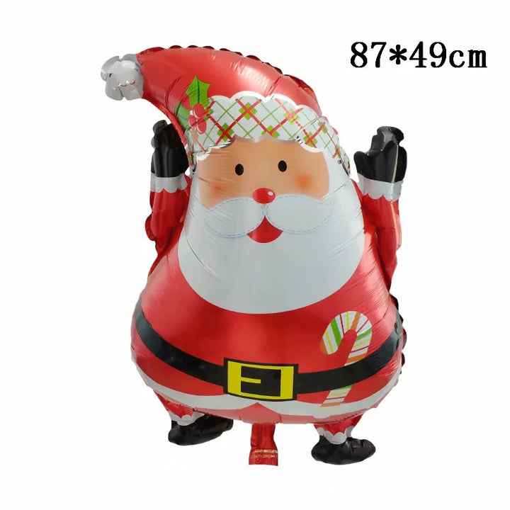 Santa foil balloon for celebrations