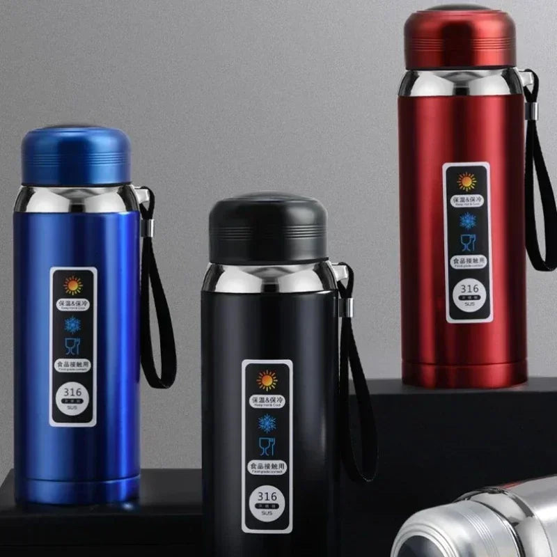 1.5L 316 Stainless Steel Water Bottle with Intelligent Temperature Display | Portable Thermos Cup, Tumbler,insulated Cup Vacuum Flask