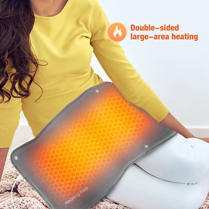 30x50cm USB Graphene Electric Heating Pad Portable Foot Heater Winter Hand Warmer Abdomen Waist Back Thermal Blanket Warming Mat