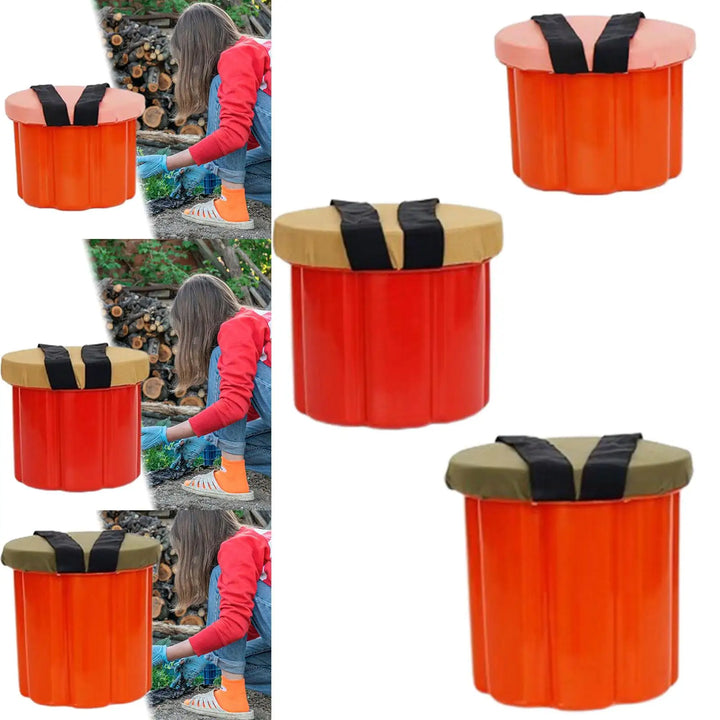 Farm Work Stool | Picnic Chair | Portable Gardening Hip Cushion Stool  For Lawn, Picnic, Weeding, Fishing.