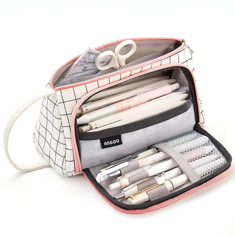 Large Capacity Pencil Case |Multifunction Pen Case | Stationery Cases Bag For School Office Supplies