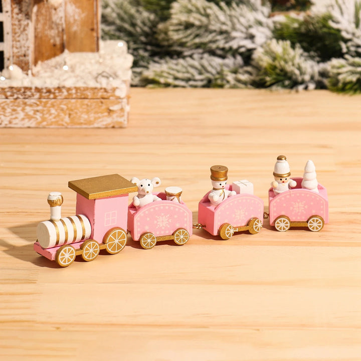 Christmas Train Merry Christmas Decorations For Home 2023 Cristmas Ornament Xmas Navidad Noel Gifts Happy New Year 2024