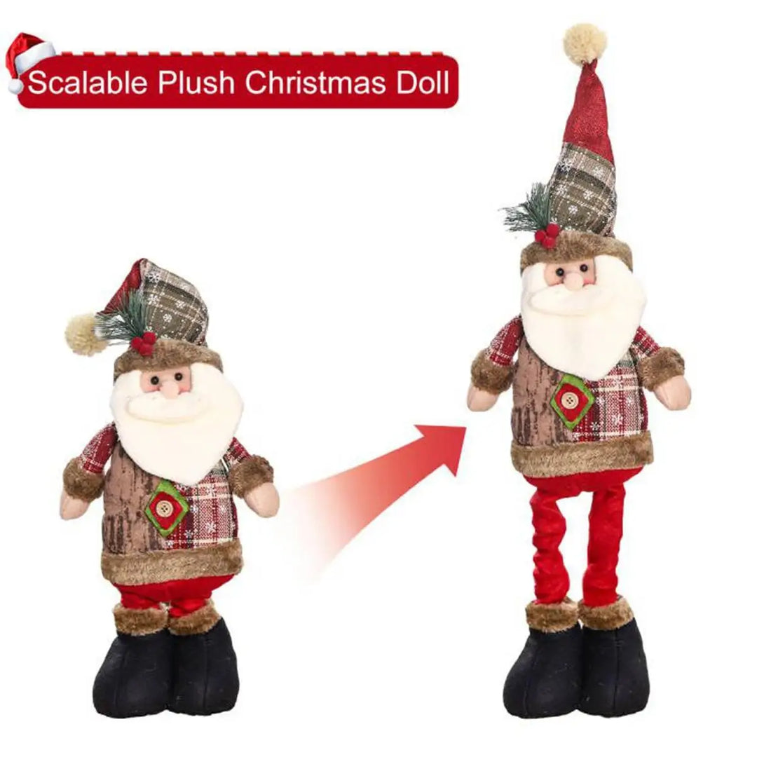 Scalable Plush Christmas Doll