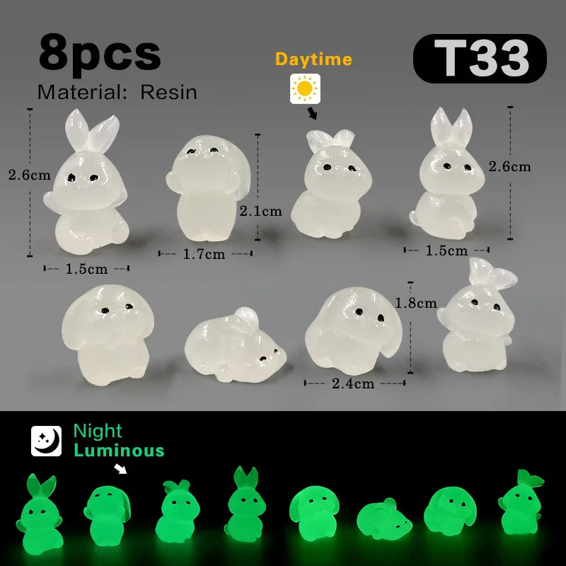 modern bunny fairy garden accessories