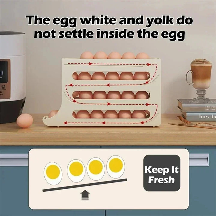 Scrolling Egg Holder Basket
