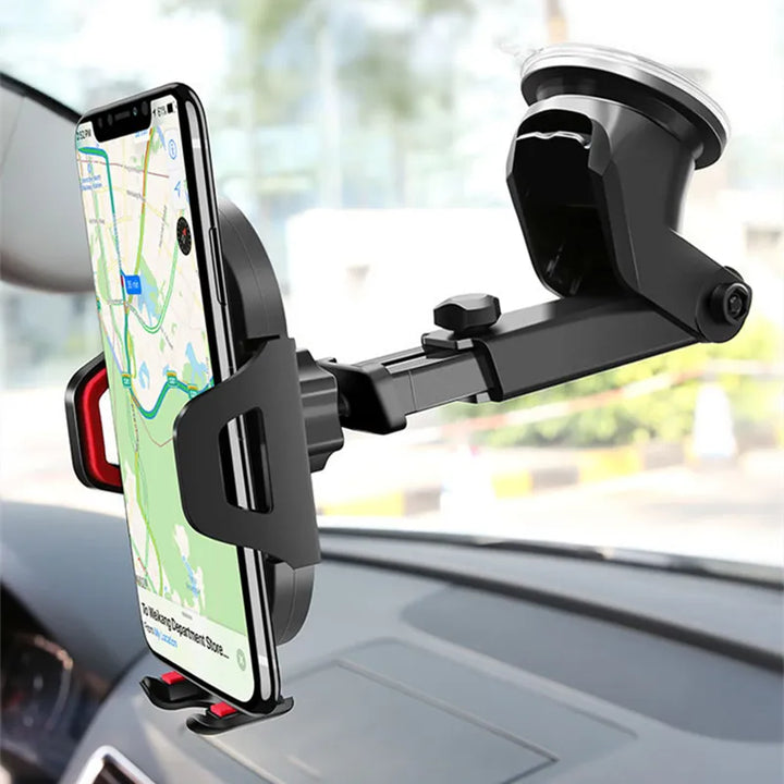 Car Phone Holder Mount with Sucker Cup, Cell Phone Support For iPhone 13 12 11 Pro Max X 7 8 Xiaomi Huawei Samsung