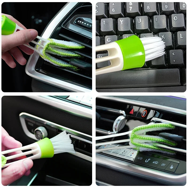 Car Cleaning Brush Accessories For A/C Vents, Deep Cleaning Tool For All Cars