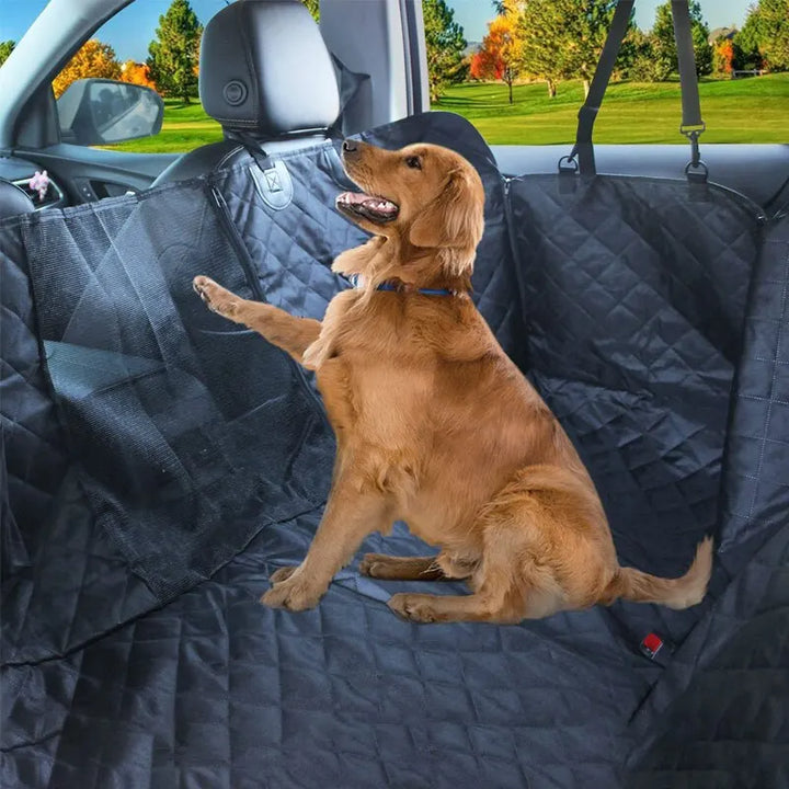 143×153CM Double Zipper Waterproof, Dirt-Resistant Car Pet Seat Pad For Rear Seats. Universal Fit