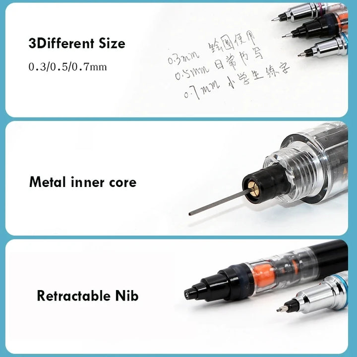 Japan UNI Mechanical Pencil 0.5mm | Mechanical Drawing Special Pencil, Stationery School Supplies