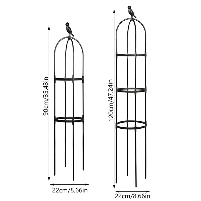 1 Set Climbing Plant Trellis | Support Cages For Flowers, Plants | Indoor/ Outdoor Plant Support Cage