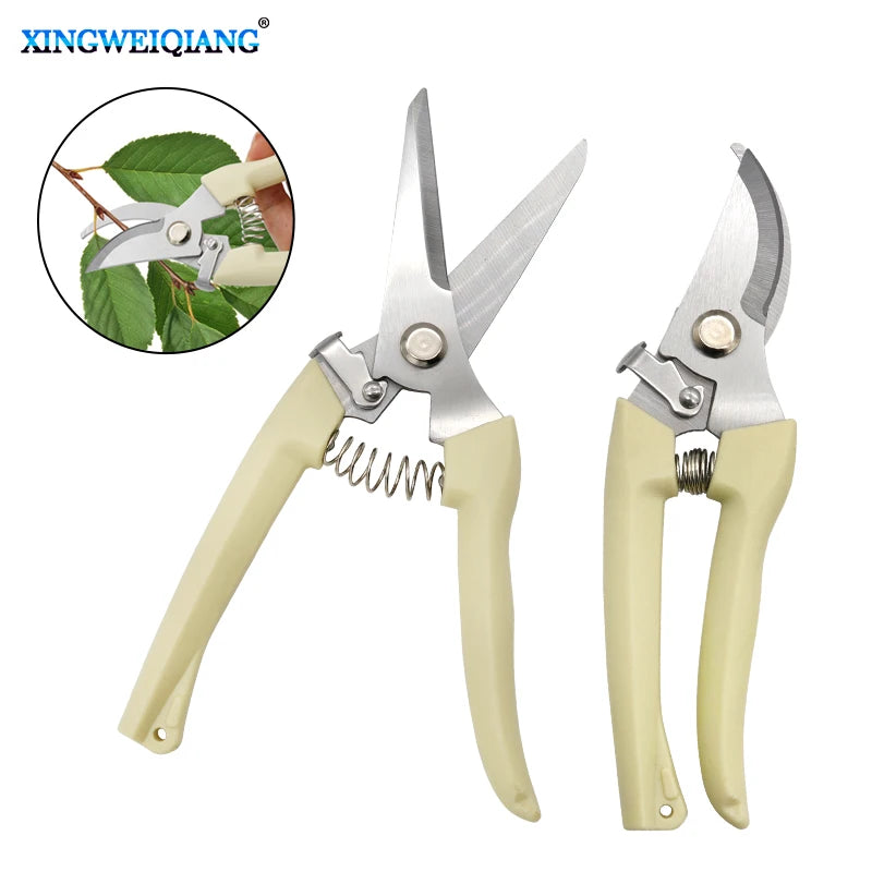 Pruner Shears Hand Tools Bonsai | Gardening Stainless Steel Pruning Shear Scissor For Flowers Branches Grass