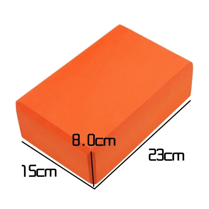 Colored EVA Yoga Block Brick Non-Slip Body Shaping Health Training Sports Stretching Exercise Pilates Gym Foam Fitness Equipment