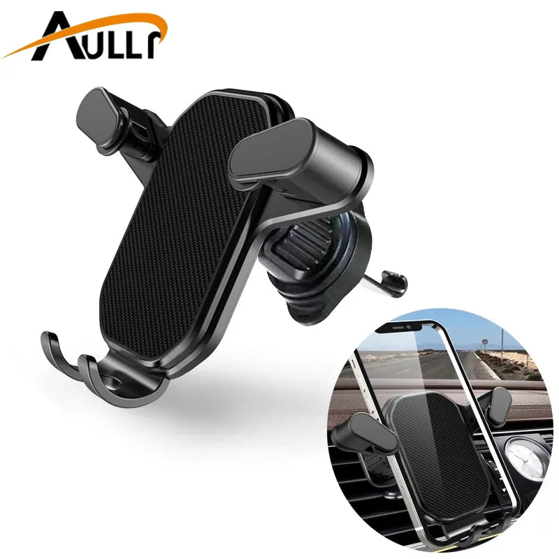 Universal Car Phone Holder, Gravity Mobile Stand, GPS Support, Air Vent Mount for IPhone 14 13 12 11 Pro Max XR Xiaomi Samsung