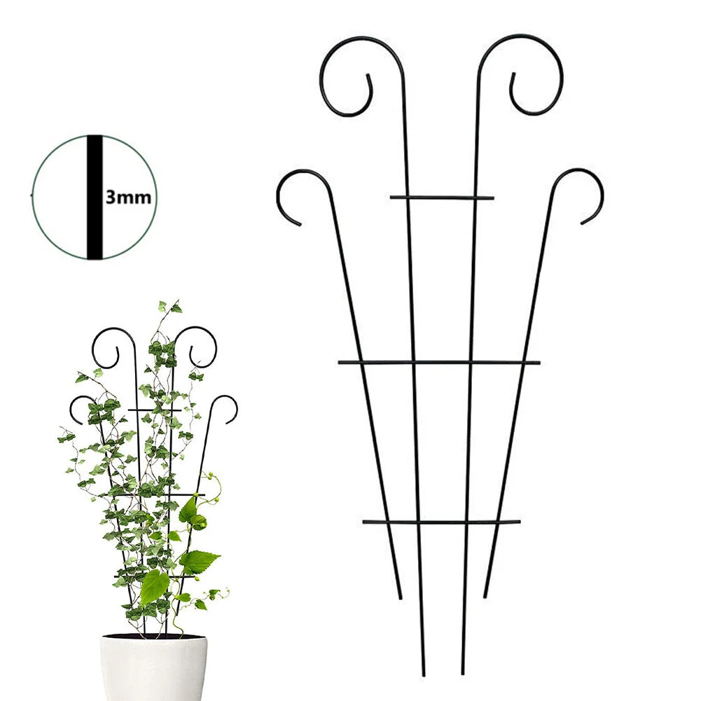 Garden Plant Support Stake Stand | Climbing Rack For Flower, Plants | Trellis Support Frame | Lawn & Garden Decor