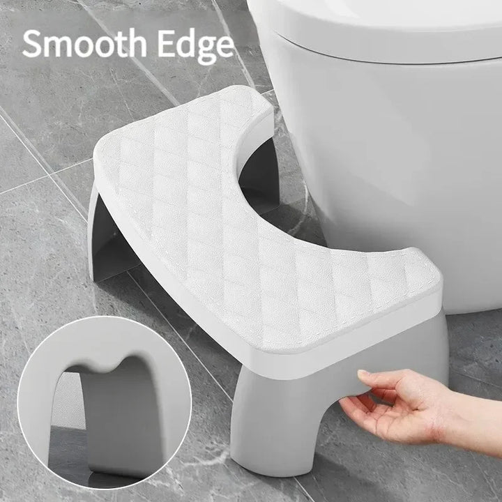 1 PCS Toilet Squat Stool | Non-slip Toilet Seat Stool | Portable Squat Stool | Home Adult Bathroom Accessories