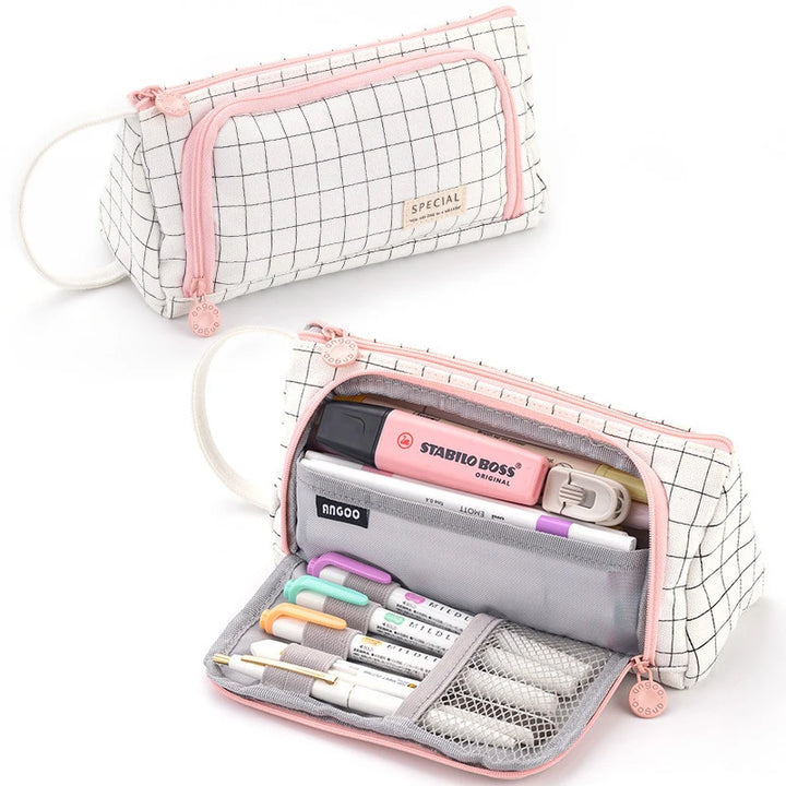 Large Capacity Pencil Case |Multifunction Pen Case | Stationery Cases Bag For School Office Supplies