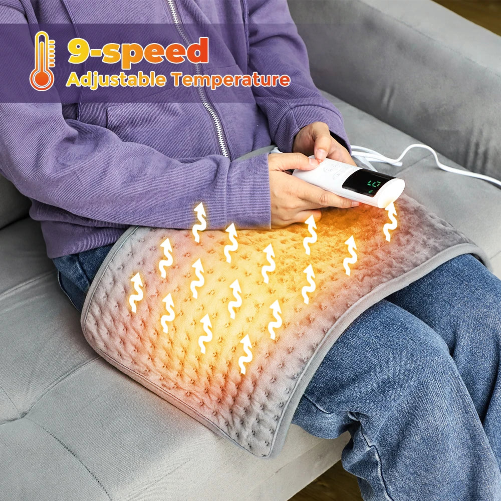 30x60cm Electric Heating Blanket Multifunctional Hot Compress Pad Winter Warm-up Graphene Mat USB Charging Thermal Blanket