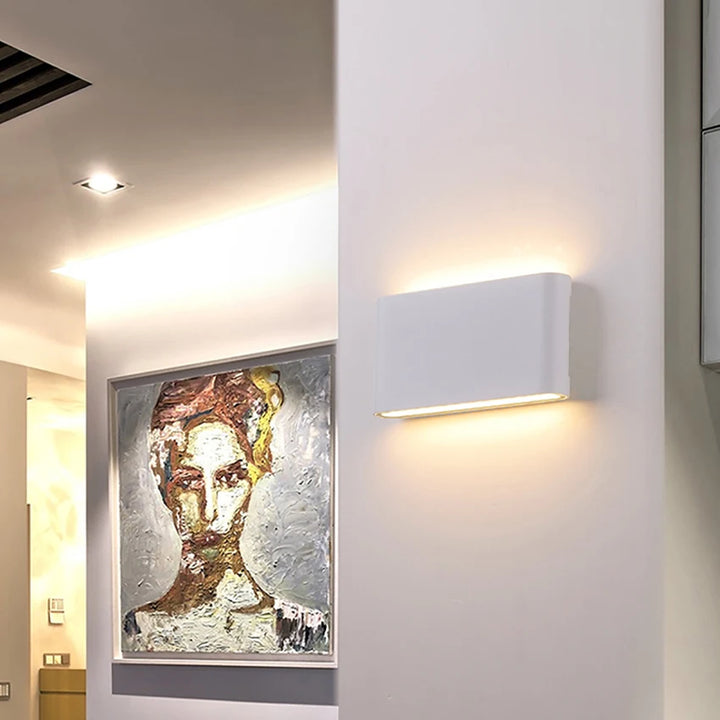 Led Up and Down Wall Lamp Outdoor Wall Light Waterproof Wall Sconce AC90-260V AU11